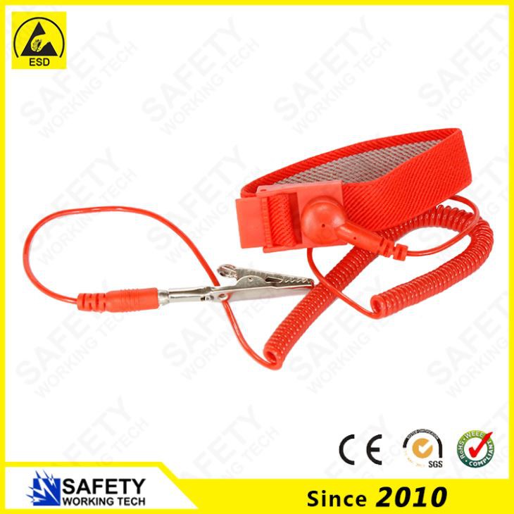 esd strap red