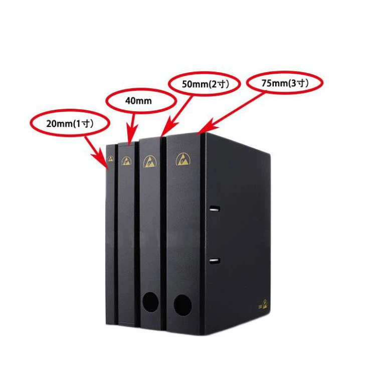 A4 ESD Ring Binder size A4 ESD Ring Binder size
